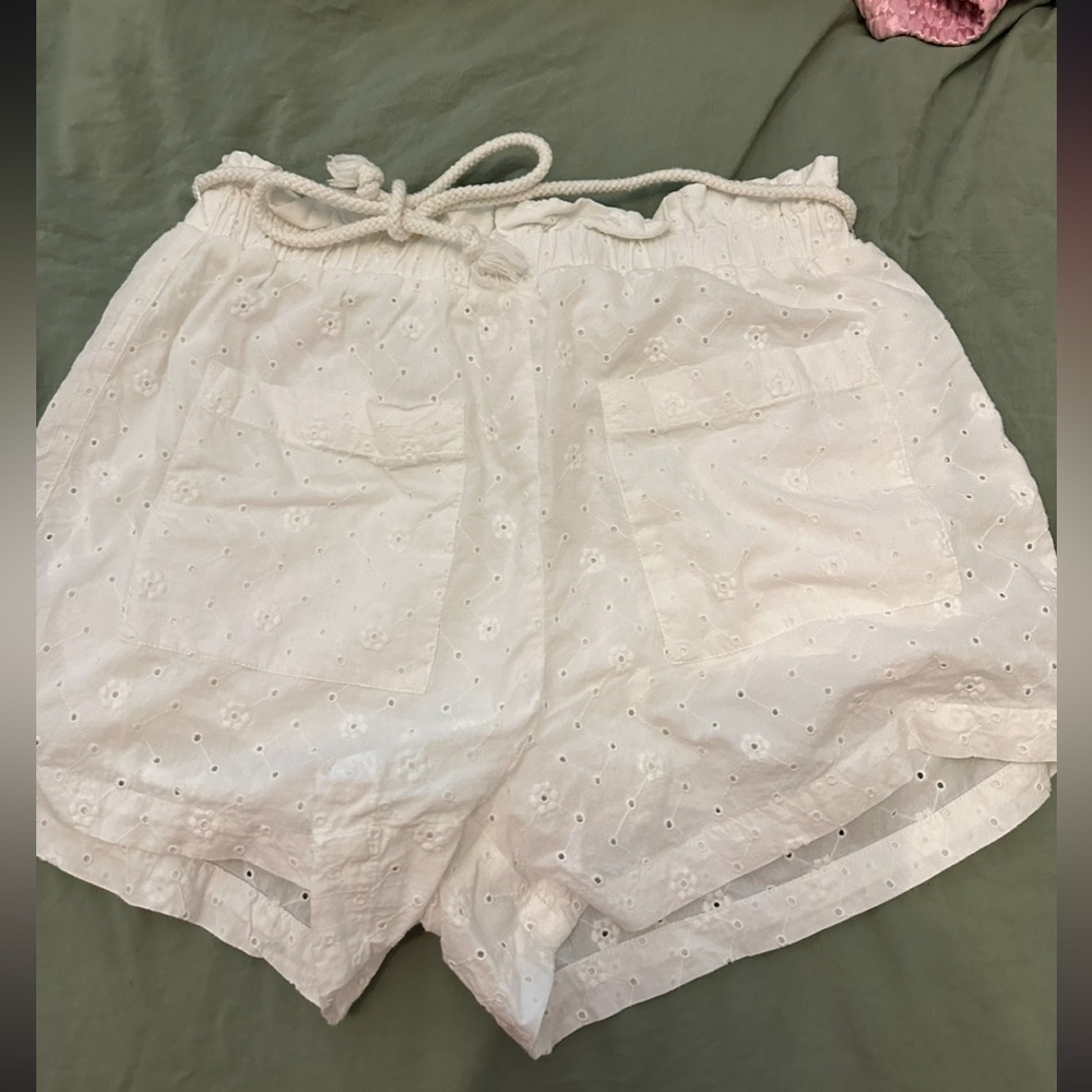White Shorts
